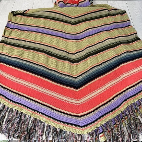 Moth Calexico Fringe Poncho M/L - Picture 13 of 13